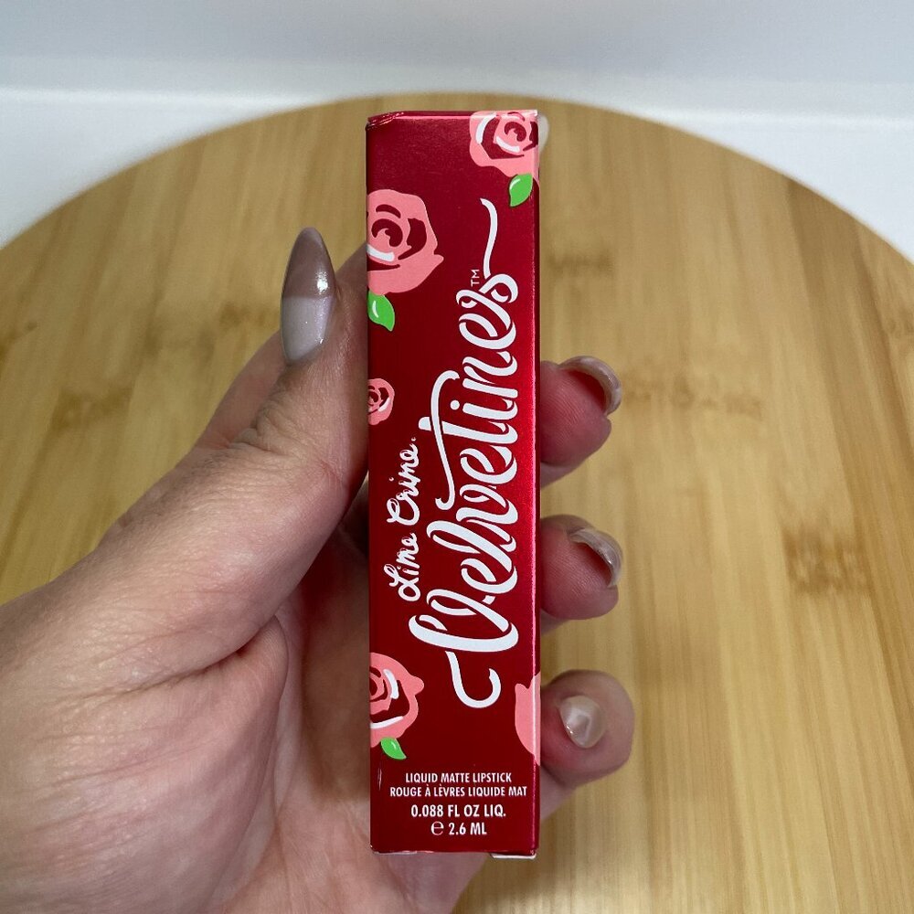 Lime Crime Velvetines Beet It Liquid Matte Lipstick 2.6 mL 0.088 oz Vegan